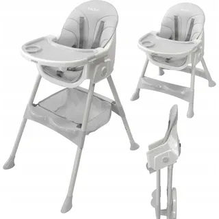 Faltbarer Kinderhochstuhl, Tisch, Tablett, Zubehör 3In1 Miluto