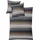 Rimini Gestreift Taupe 135 x 200 cm + 80 x 80 cm