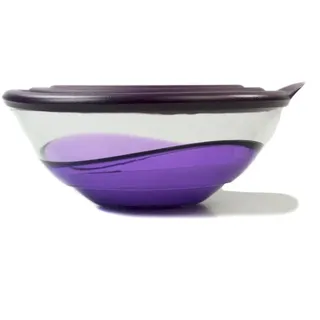 TUPPERWARE Eleganzia 600 ml lila Schale Schüssel Servierschale - Lila