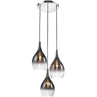 Paul Neuhaus Pilua 3-flg. E27 30 cm rund chrom