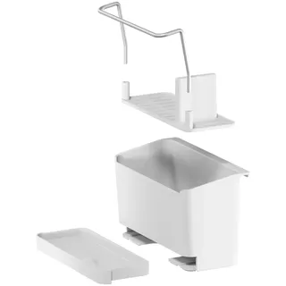 Tesa Spülbecken-Organizer 11,25 x 21,05 x 17,25 cm Farbe Weiß