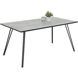 Hela Oksana 160 x 76 x 90 cm grau/schwarz