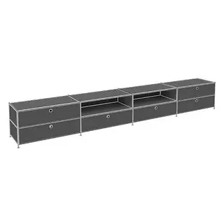 Viasit System4 Aktenschrank 302,9 x 40,4 x 43,2 cm anthrazit