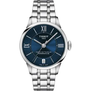 TISSOT CHEMIN DES TOURELLES POWERMATIC 80 Edelstahl 32 mm T099207110480
