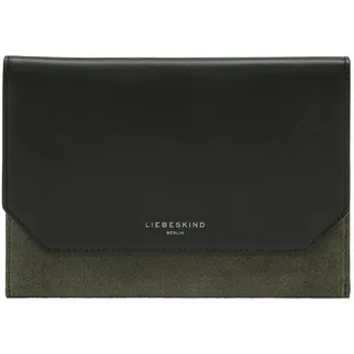 LIEBESKIND BERLIN Clutch Lora Suede Pouch Cypress Green schwarz dunkelgrün