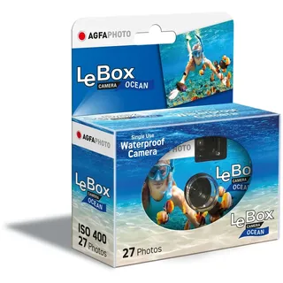 AgfaPhoto LeBox Ocean 400 27 Aufnahmen, wasserfest bis auf 3m,