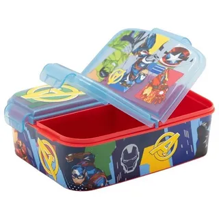 MARVEL HEROES Avengers Kinder-Lunchbox mit 3 Fächern