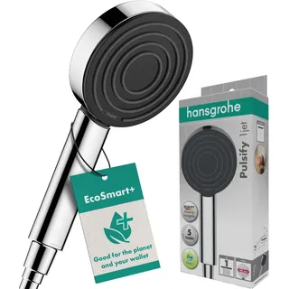 Hansgrohe Pulsify S Handbrause 10, 1 Strahlart EcoSmart+ Green), 24121000