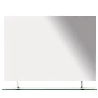 Sapho WEGA Spiegel mit Ablage 100x80cm