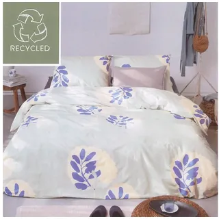 BestLivings Bettwäsche-Set (135x200cm) Remade Romantic Leaves