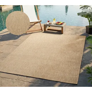 Bruno Banani "Venezia, auch als Läufer", rechteckig 4 mm Höhe In- und Outdoor geeignet, Sisal-Optik, Wetterfest & UV-beständig,