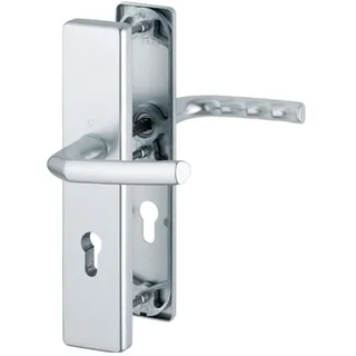 HOPPE Schutzgarnitur Birmingham PZ Aluminium grau