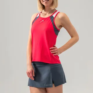 Head Damen Club 22 Tank Top Women, Rot, Blusen & T-Shirts, Rot, S EU