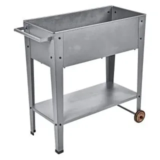 Garden Pleasure Lavandia 75 x 35 x 80 cm Silber