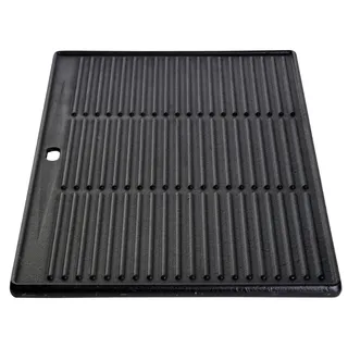 Allgrill Gussplatte 1/3 für Gasgrill Elegance 23,5 x 42 cm Gusseisen Grillplatte
