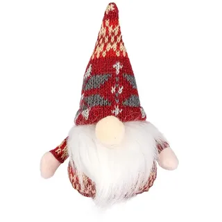 Ideen mit Herz DIY-Wichtel | 8-teiliges Set zum selber Basteln Einer Wichtel-Figur | Weihnachtsdeko, Weihnachtswichtel, Deko für Weihnachten (Svea, 20 cm)
