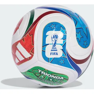 adidas FIFA Fußball-Weltmeisterschaft26 Trionda League Junior 290 Ball white-team royal blue-solar blue-power red (001A) 4