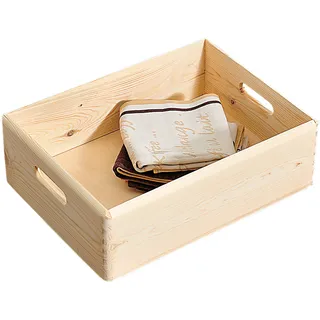 KESPER Aufbewahrungsbox 40 x 30 x 14 cm 1-tlg. braun