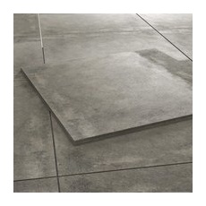 Terrassenplatte Feinsteinzeug Vero 2.0-Zementoptik Grau 80 x 80 x 2 cm