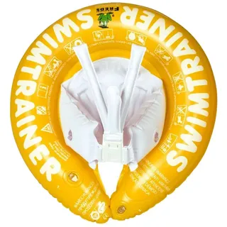 FREDS SWIM ACADEMY SWIMTRAINER 'Classic' Gelb - Fortgeschrittener Schwimmtrainer für Kinder von 4 bis 8 Jahren, effektive Schwimmhilfe zur Förderung des freien Schwimmens
