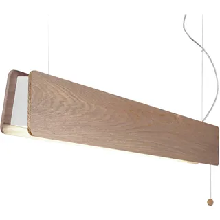 Pendelleuchte OSLO 1 T8 Eiche von Nowodvorski - Bronze