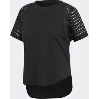 adidas Damen ID Mesh T-Shirt, Black, XS