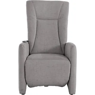 sit&more TV-Sessel Melissa Polyester 71 x 100 x 71 cm grau elektrisch