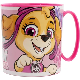 390 ML BPA FREIER PLASTIKBECHER MIKROWELLENGEEIGNET | PAW PATROL GIRL SKETCH ESSENCE, Bunt, Pink/San Diego