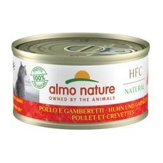 Almo nature HFC Natural Huhn und Garnelen 24x70 g
