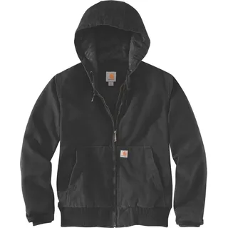 CARHARTT Washed Duck Active JACKETS Black - XL