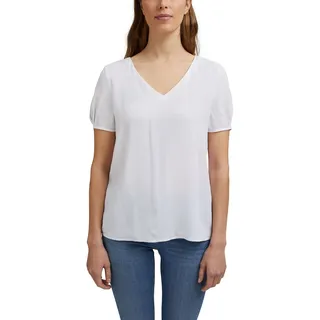 ESPRIT Damen Bluse 031ee1f309, 100/White, 34