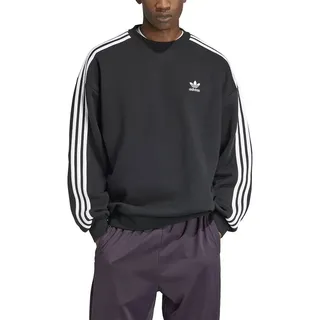 Adidas Originals Adicolor Oversized Crew Sweatshirt - Black - XL