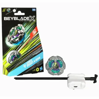 Beyblade X Lance Knight 4-80HN Starter Pack Kreisel und Starter, Abwehr-Typ mit X-Celerator, mit 2 Klicks zusammenbauen und in der Arena kämpfen, für Kinder ab 8 Jahren