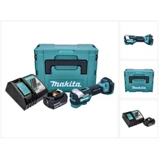 Makita, Multifunktionswerkzeug, DTM 52 RM1J Akku Multifunktionswerkzeug 18 V Starlock Max Brushless + 1x Akku 4,0 Ah + Ladege