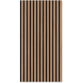 Jangal Wandpaneel Modular Wall Davert Oak Furnier 52 x 104 cm