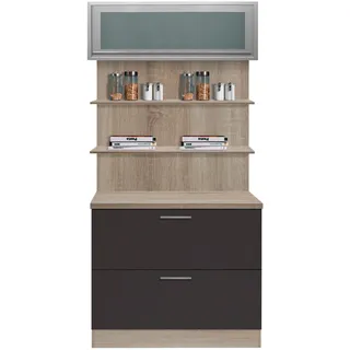 OPTIFIT Küchenbuffet »Kalmar«, Breite 100 cm, grau