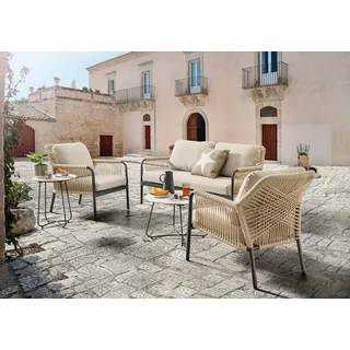 Destiny Gartenlounge-Set »GENUA« Sessel 12 St. beige