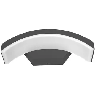 Ecolite Fassadenleuchte nach oben gebogen anthrazit Z1107-CR