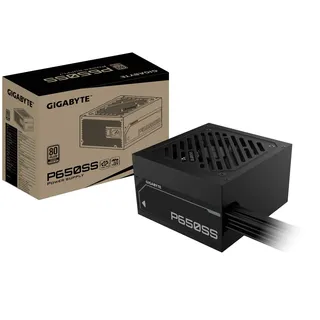 Gigabyte P550SS Netzteil - PCIe 5.0, 80 Plus Silver, Vollmodulares Design, 120-mm-Lüfter, ATX 3.0 kompatibel, EU-Stecker