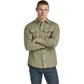 G-STAR RAW Herren Marine Slim Hemd, Grün (Shamrock gd D20165-D454-B681), L