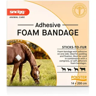 Snögg Animal Polster - Adhesive Foam Bandage, 14 cm x 2 m Bandage(s)