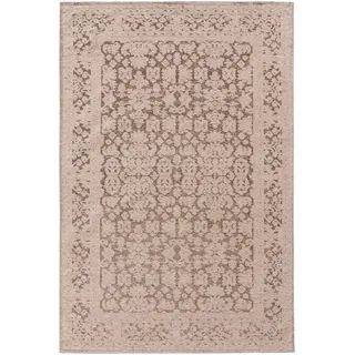 benuta Pop Flachgewebeteppich Tosca Grau 75x165 cm , Textil , Orientalisch , Rechteckig , 75x165 cm , Oeko-Tex® Standard 100 , wasserabweisend , Teppiche und Böden, Teppiche, Flachwebteppiche
