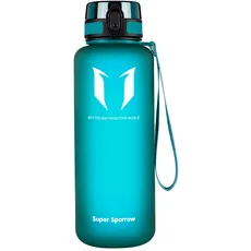 Bild Trinkflasche - 1.5L - Wasserflasche Auslaufsicher -Sportflasche BPA-Frei | Schule, Sport, Wasser, Fahrrad