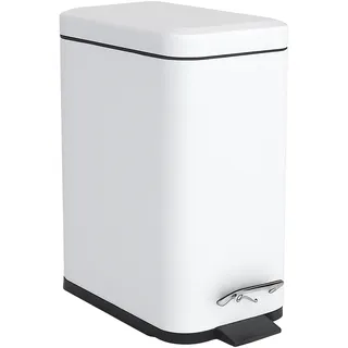 Relaxdays Kosmetikeimer 5 l Weiß