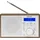 DAB-46 Tischradio DAB+ weiß
