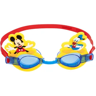 BESTWAY Schwimmbrille Mickey Maus & Donald Duck gelb