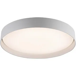 Schöner Wohnen SCHÖNER WOHNEN-Kollektion LED-Deckenleuchte Tavoli Alu, Eisen, Stahl & Metall Weiß 49 cm