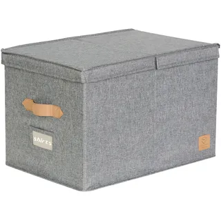 LOVE !T STORE !T Aufbewahrungsbox 50 x 33 x 32 cm 1-tlg. grau