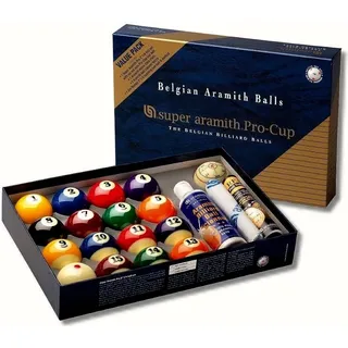 Kugeln Pool Super Aramith Pro 57,2mm Value Pack