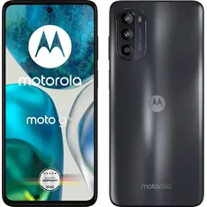 Motorola Moto G52 (128 GB, Charcoal Grey, 6.60", Hybrid Dual SIM, 50 Mpx, 4G), Smartphone, Grau